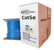 1000 FT Cat5e Plenum UTP Ethernet Cable