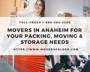 Movers in Anaheim for your Packing,  Moving & Storage Needs