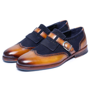 Buy the Best Quality Leather Monk Strap Shoes for Men - Lethato