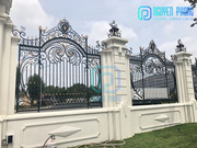 Custom Wrought Iron Fence With Classic Style