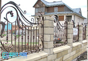 Luxury Classic Wrought Iron Fence Panels