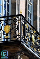 Strong & Elegant Wrought Iron Railings For Stairs,  Balconies