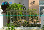 Custom-made Wrought Iron Fences With Luxury Patterns