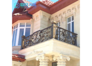 Top hot wrought iron balcony railing products for sale