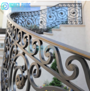 High quality wrought iron stair railing supplier